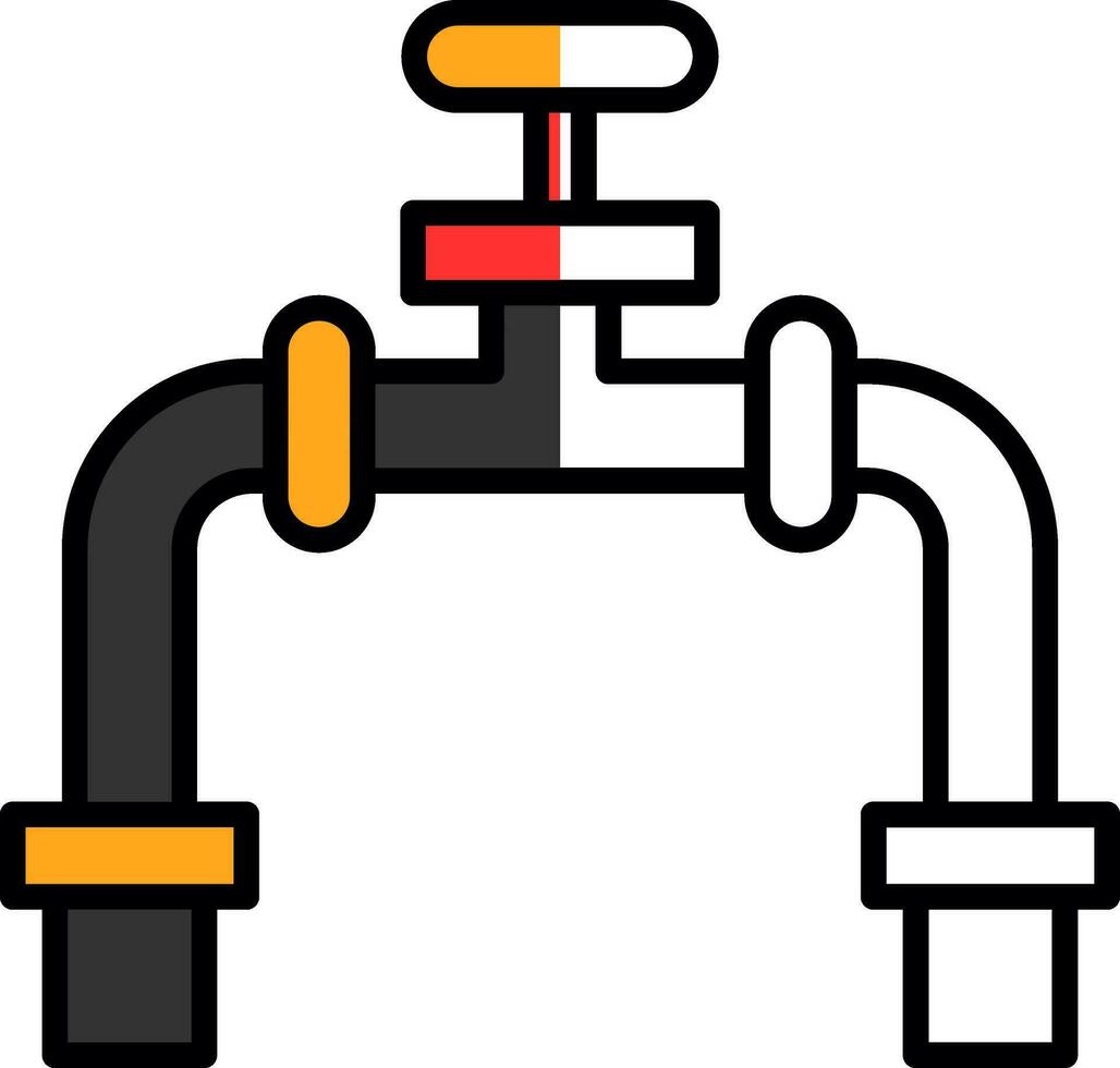 Pipe Vector Icon Design