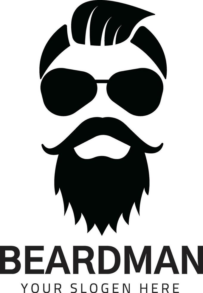 Breadman vector abstract logo design template