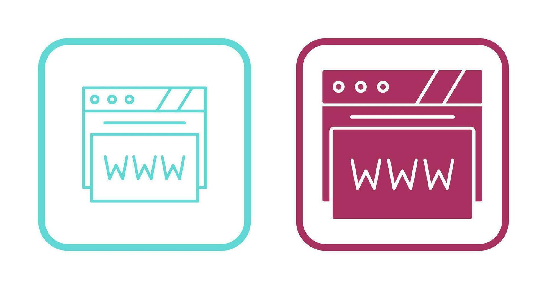 Web Browser Vector Icon