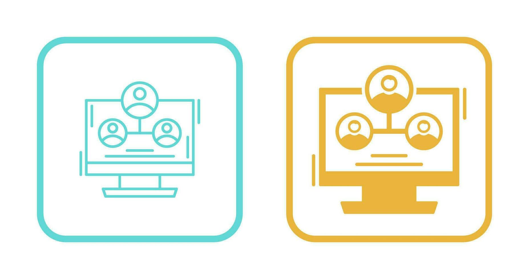 Hierarchy Structure Vector Icon