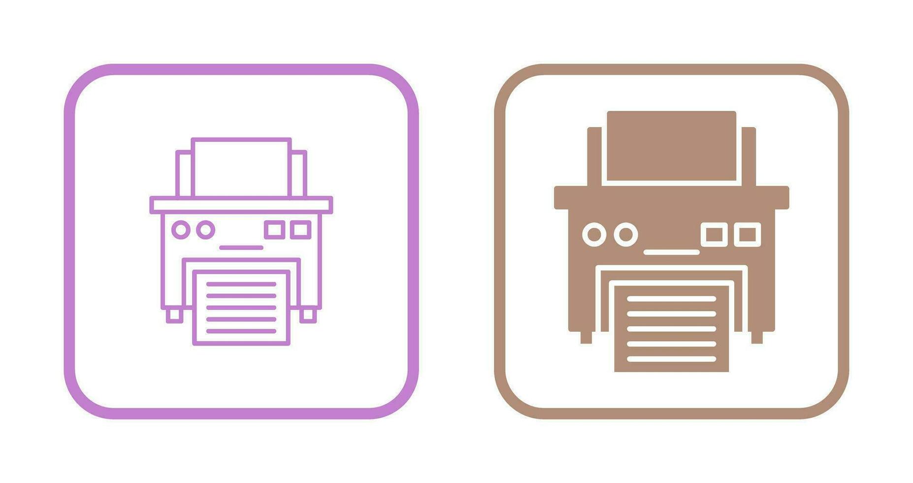 Printer Vector Icon