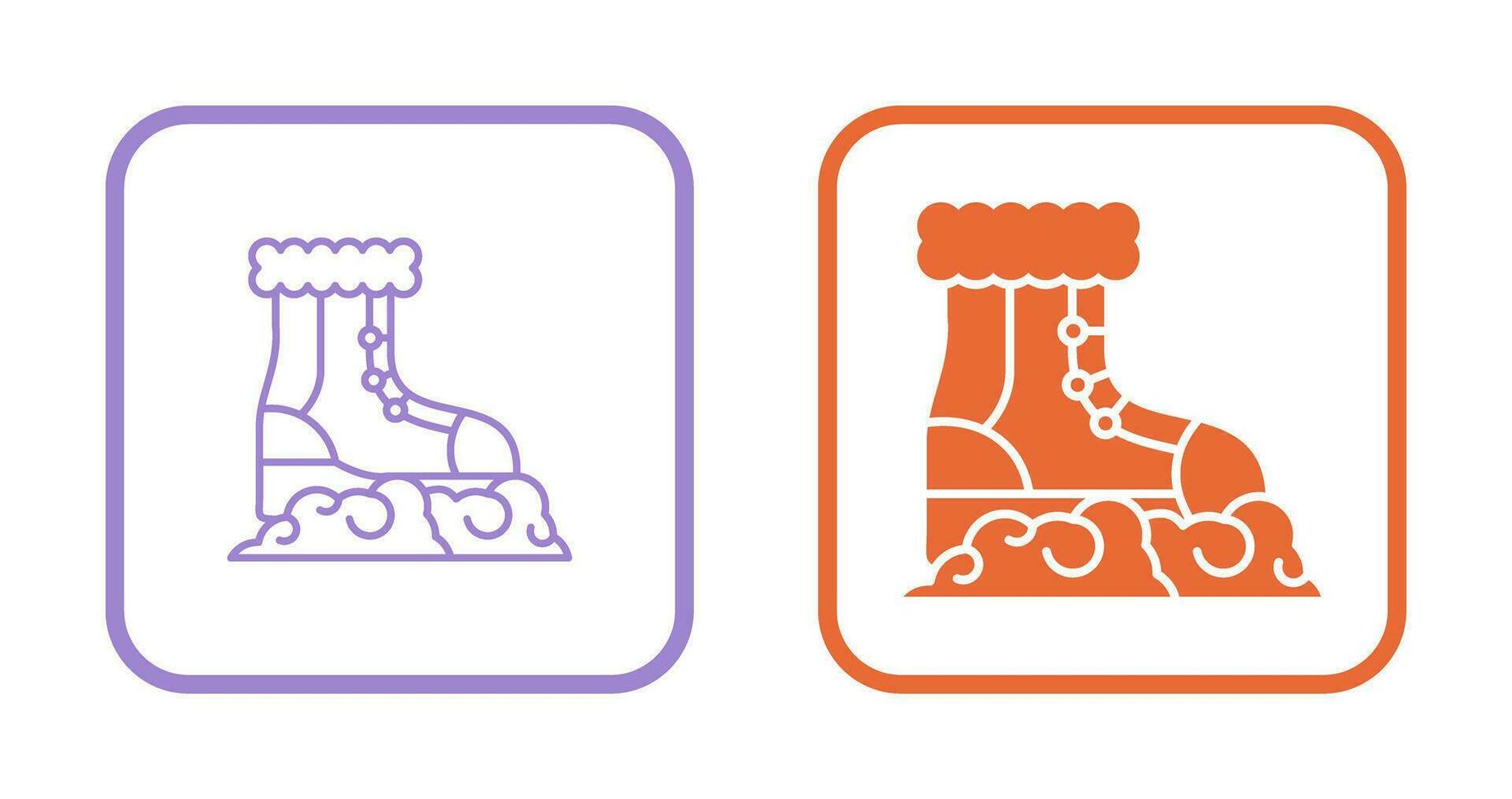 Snow Boots Vector Icon