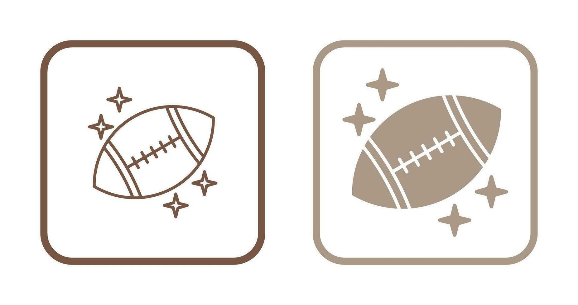 Rugby Vector Icon