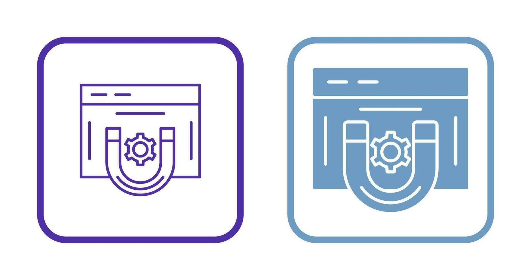 Magnet Vector Icon