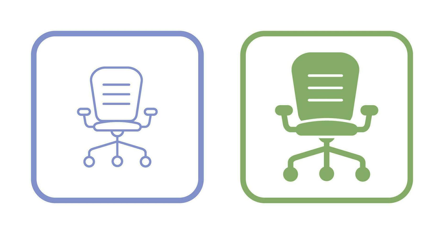 Office Chair Vector Icon