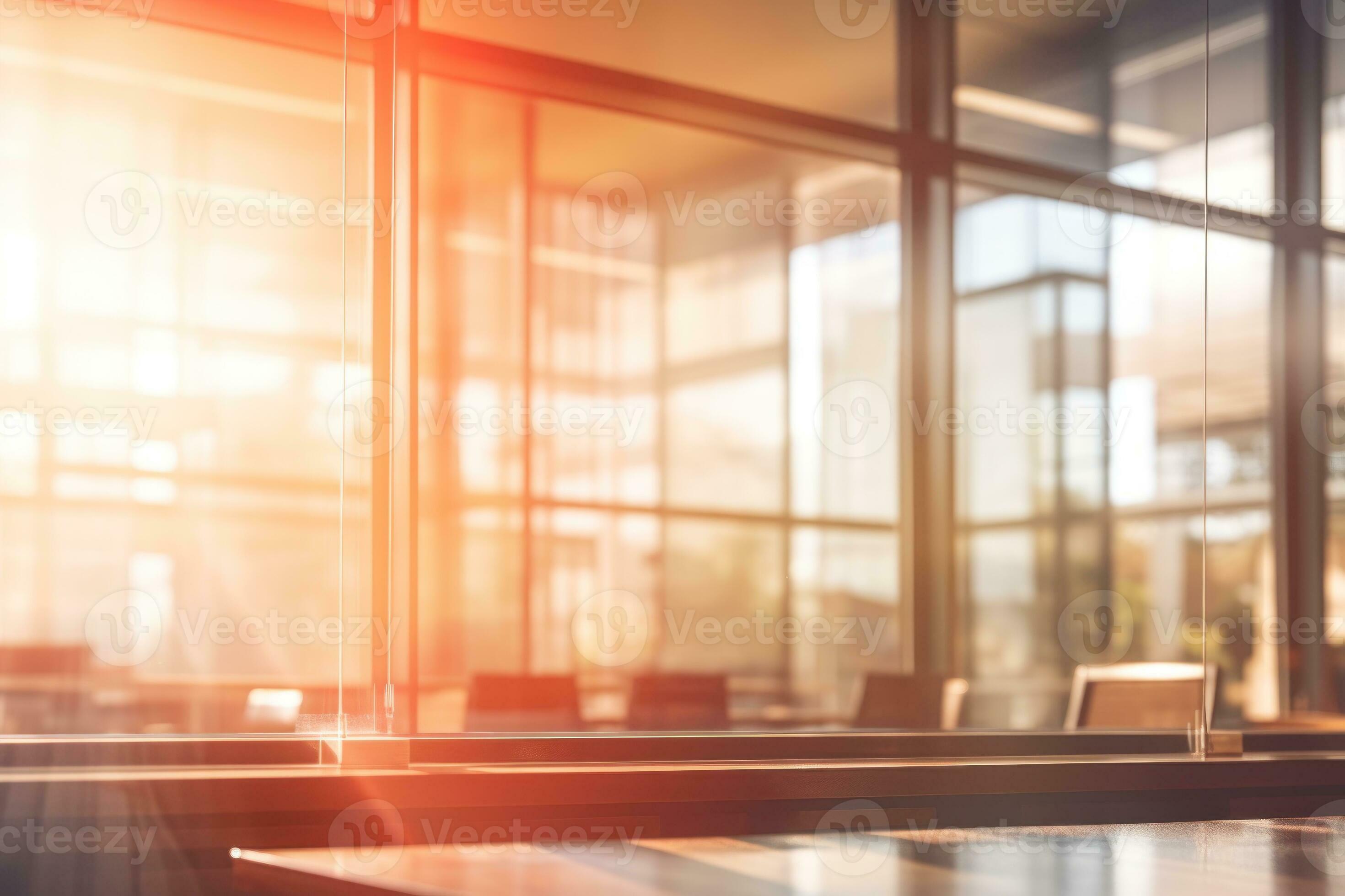 Modern office background. Illustration AI Generative 24969281 Stock