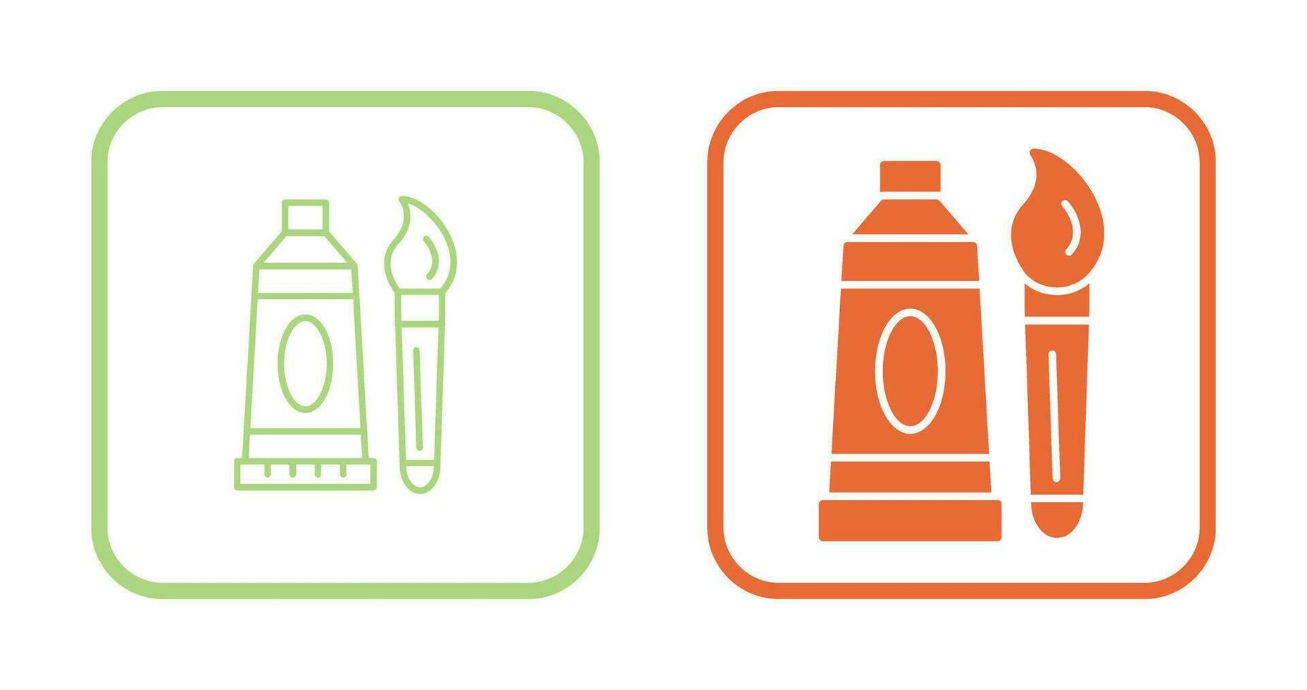 Oil Paint Vector Icon