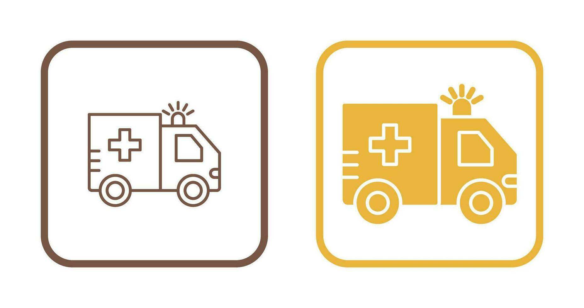 Ambulance Vector Icon