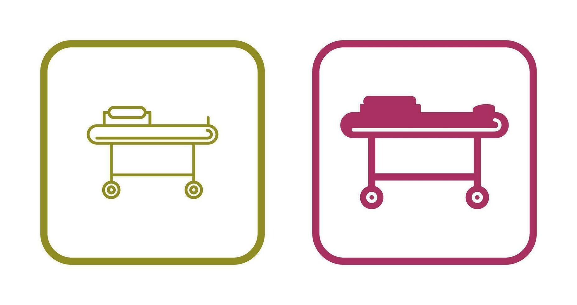 Stretcher Vector Icon