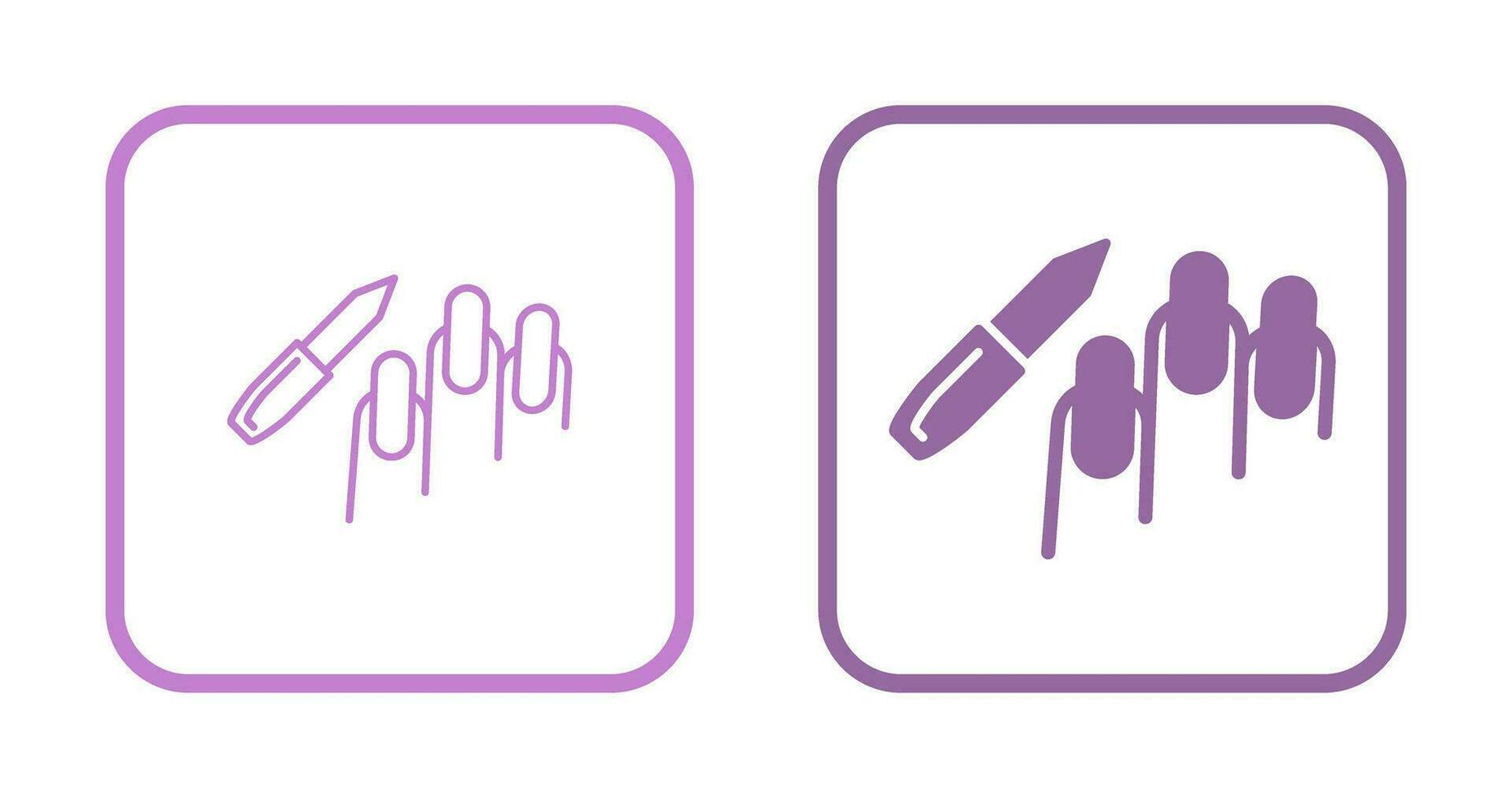 Manicure Vector Icon