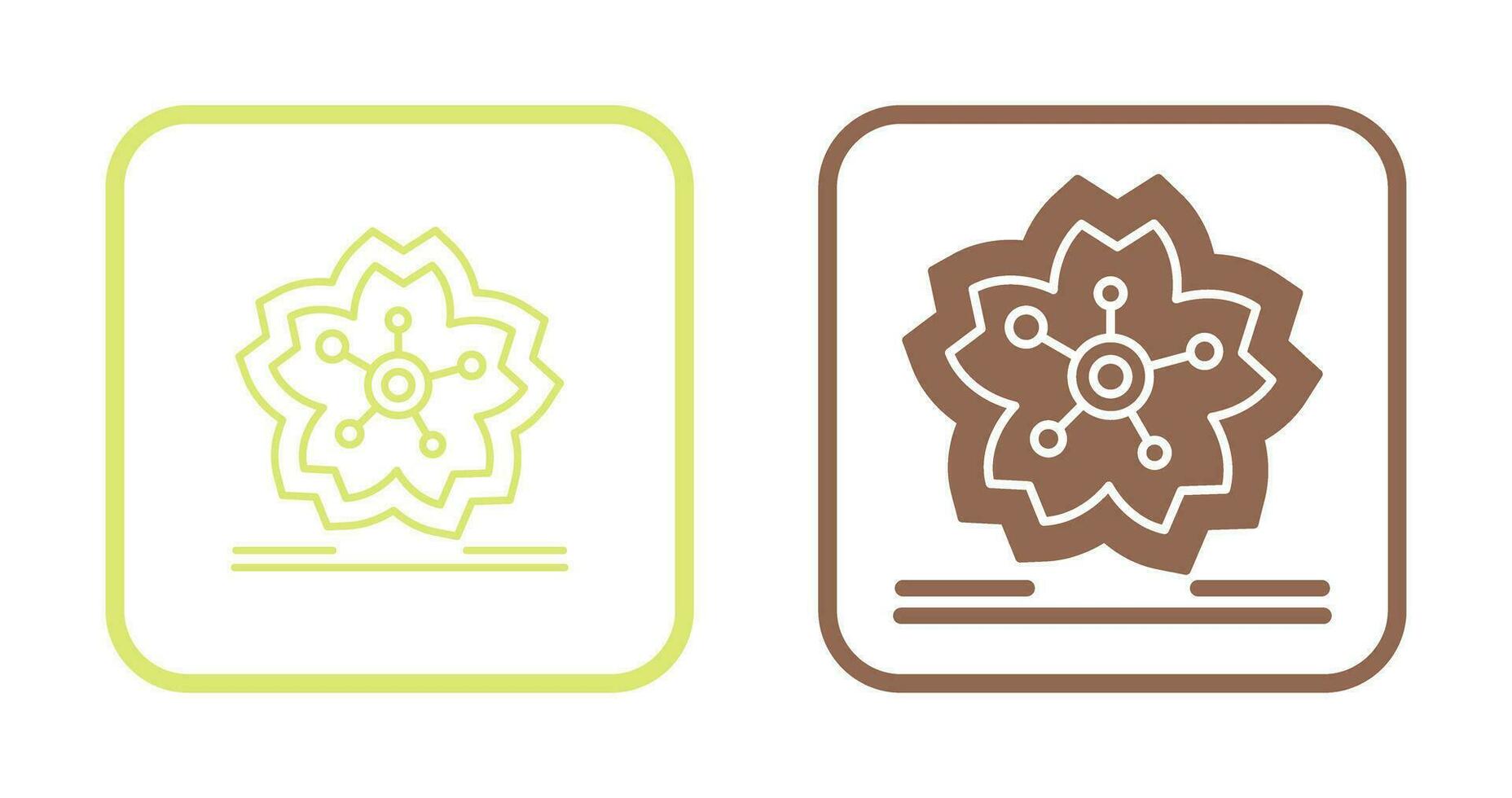 Cherry Blossom Vector Icon