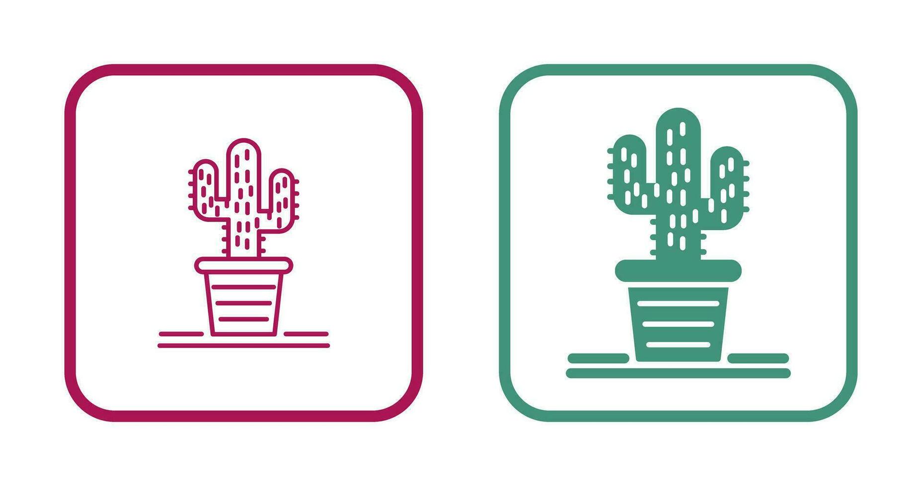 Cactus Vector Icon