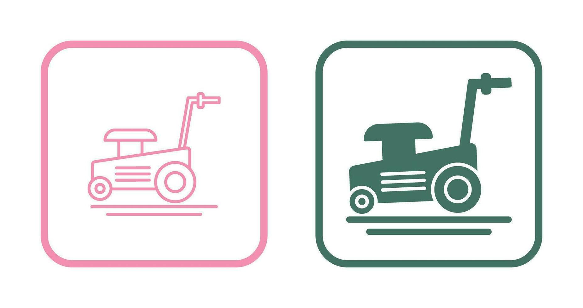 Lawn Mower Vector Icon
