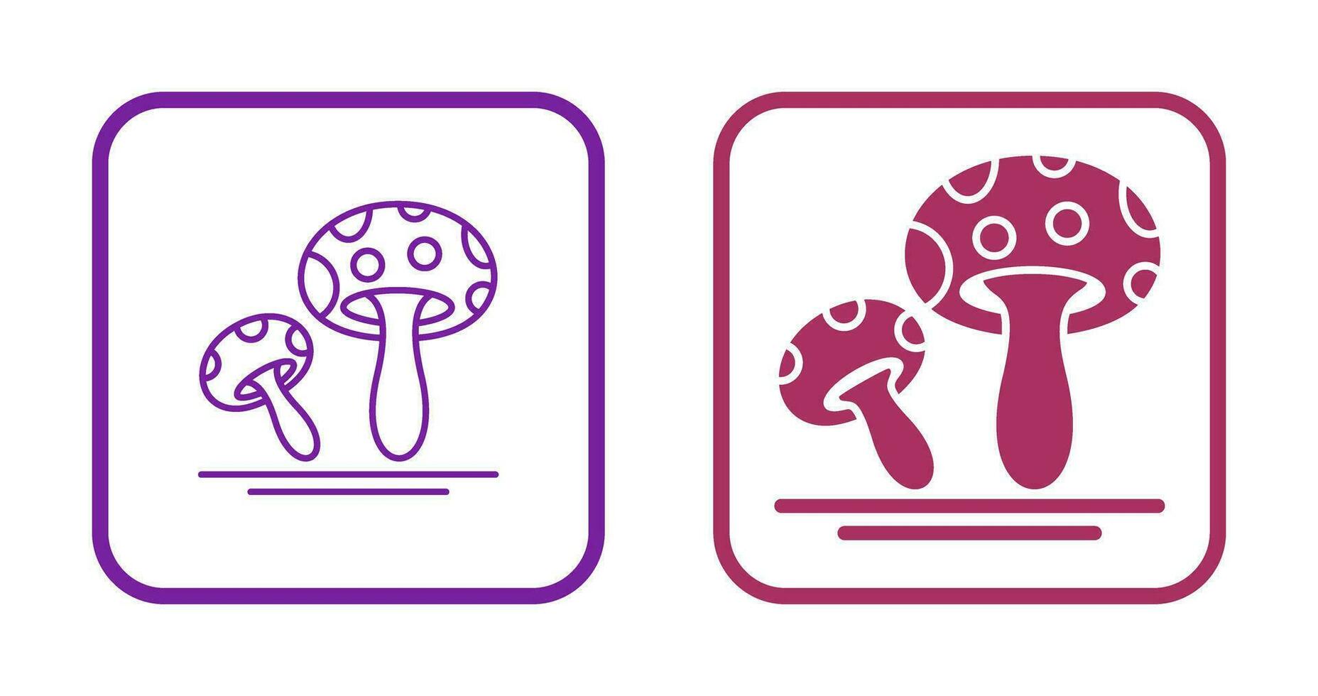 Mushroom Vector Icon