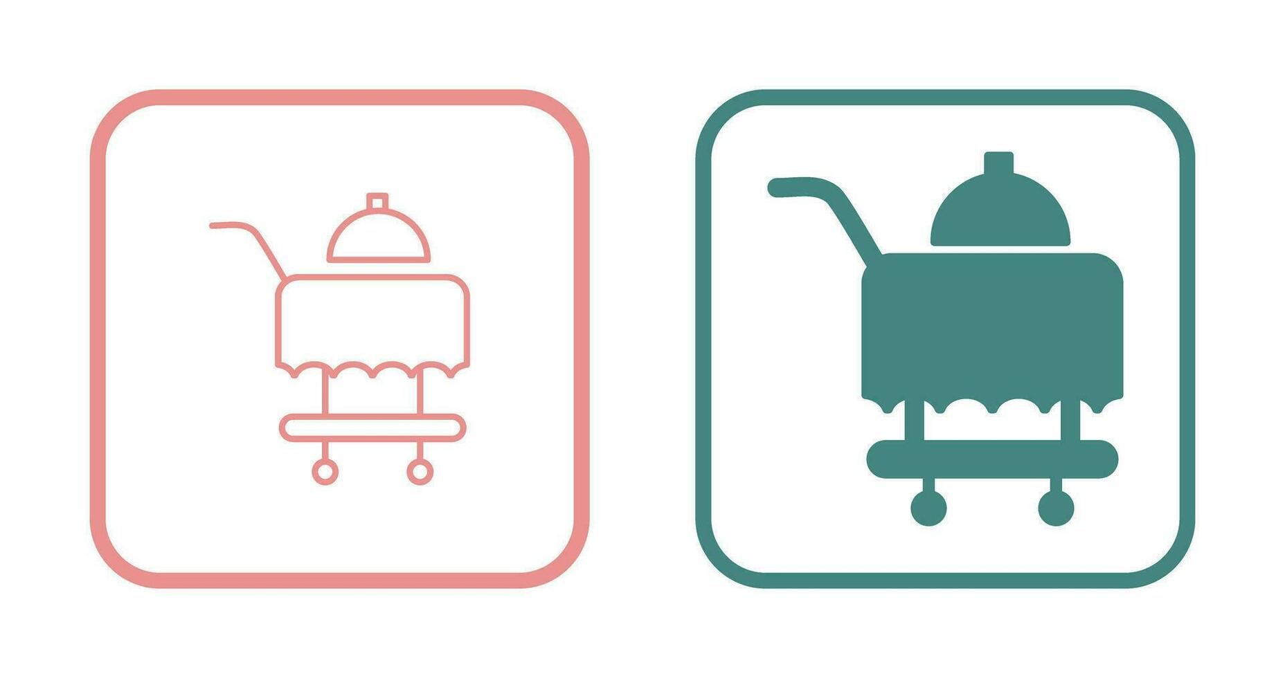 Room Service Vector Icon