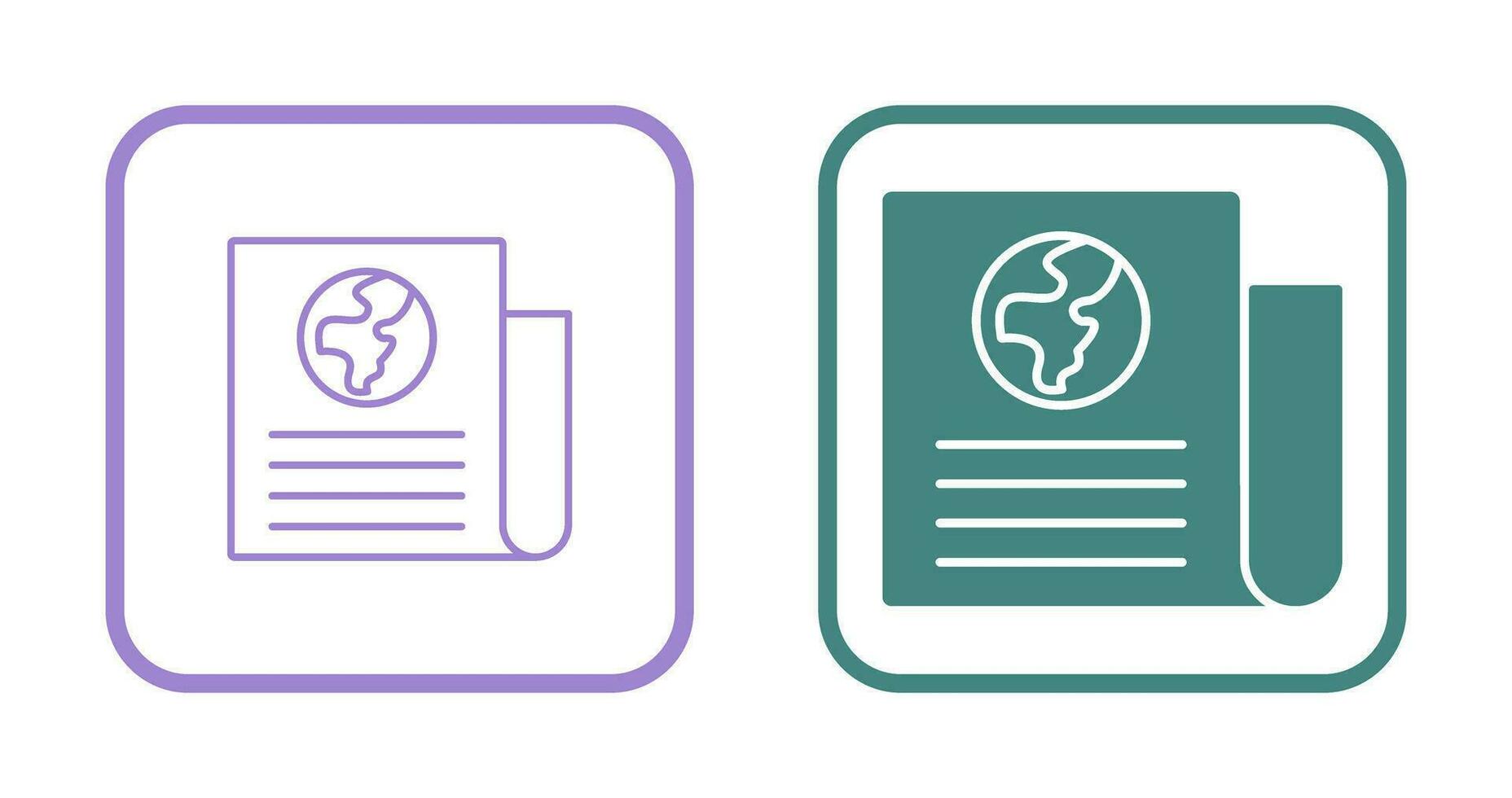 Newspaper Vector Icon