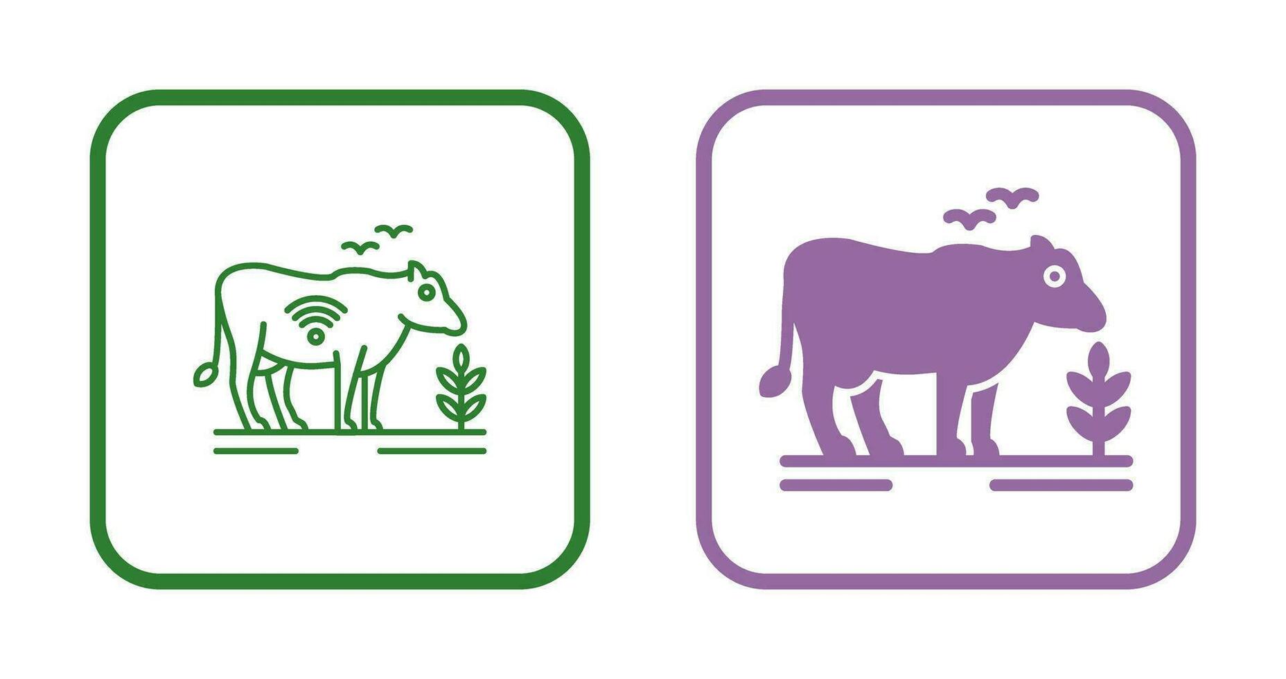 Cattle Vector Icon