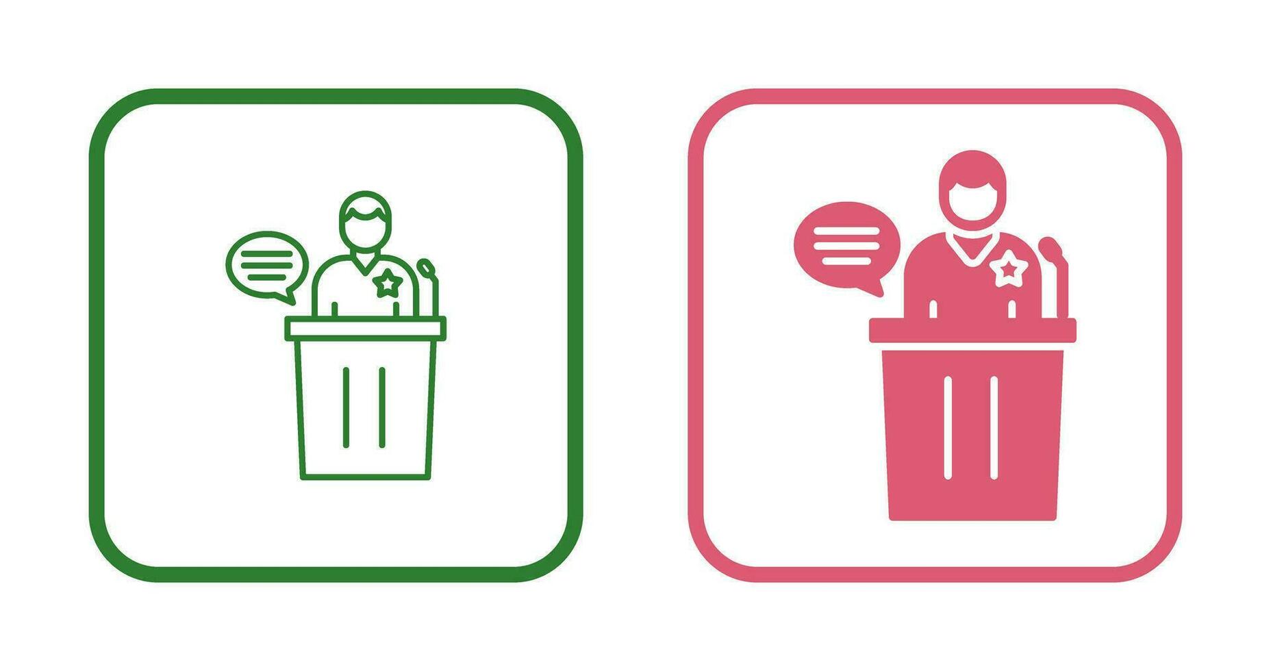 Debate Vector Icon