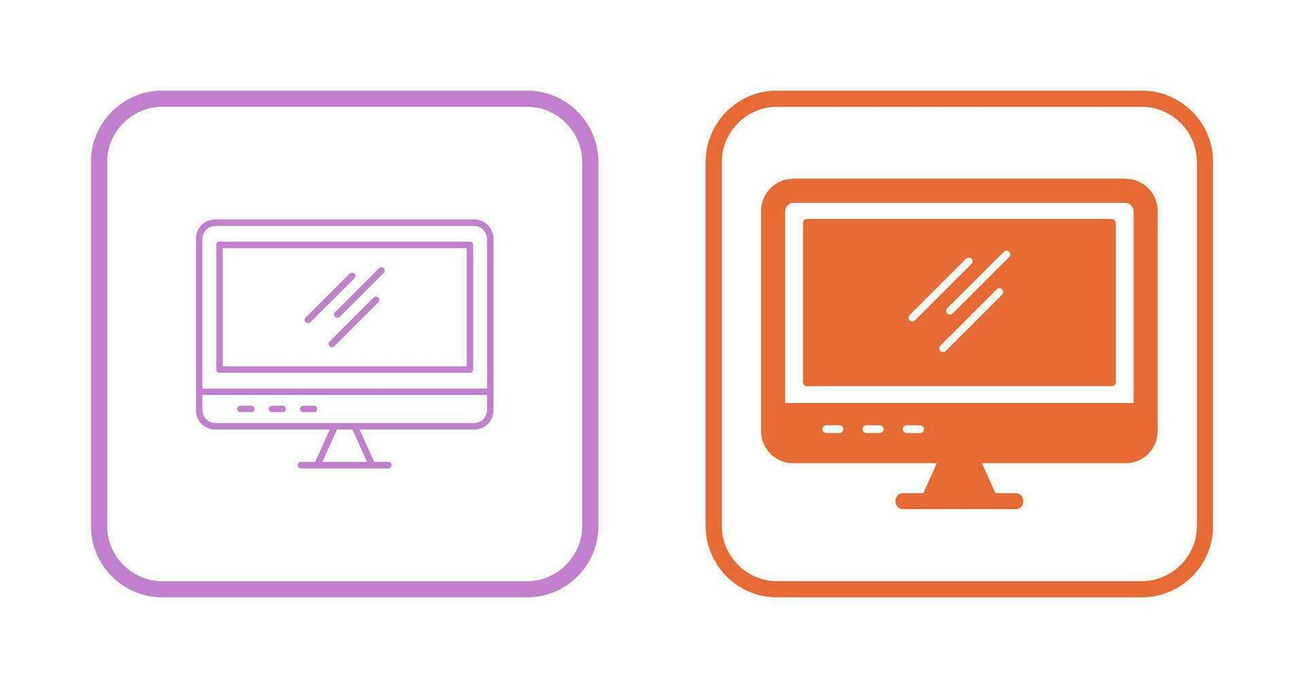 Screen Vector Icon