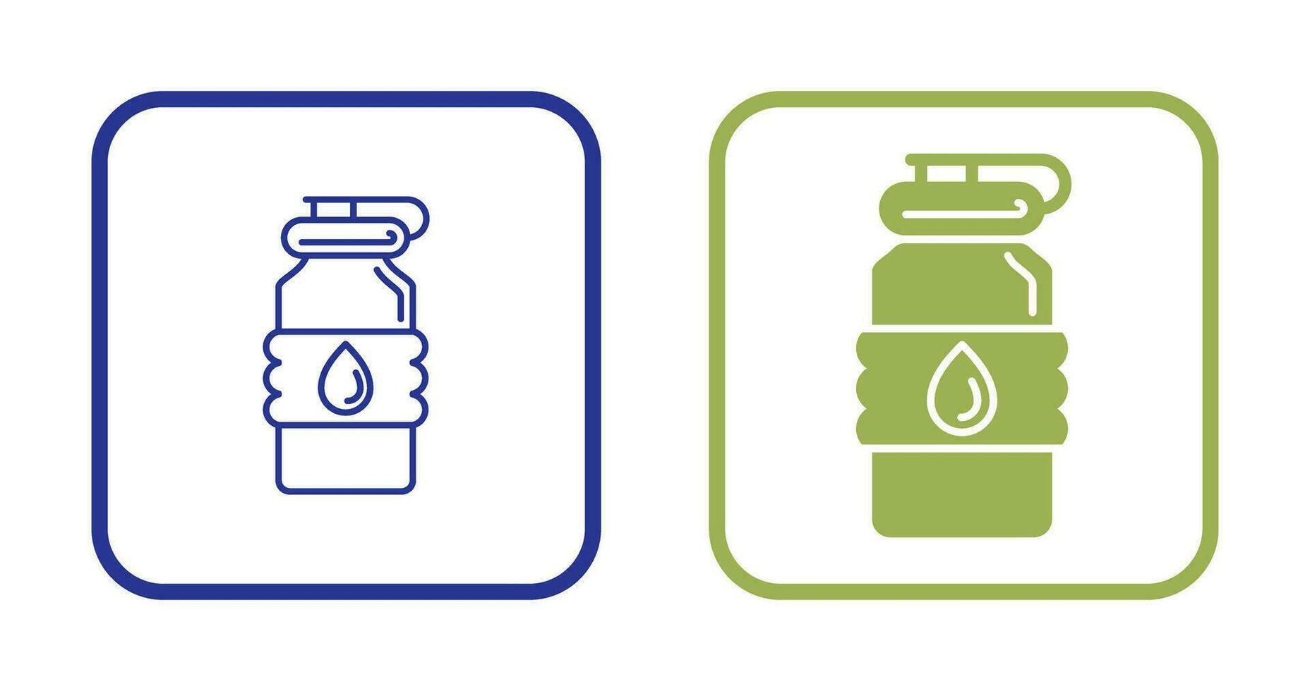 Water Bottle Vector Icon