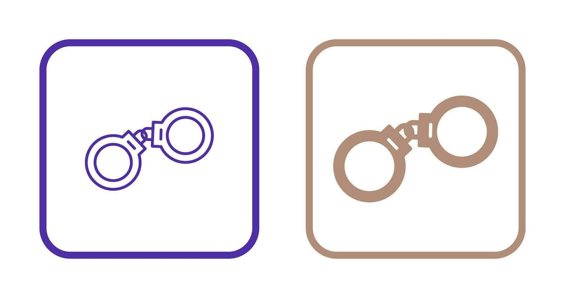 Handcuffs Vector Icon