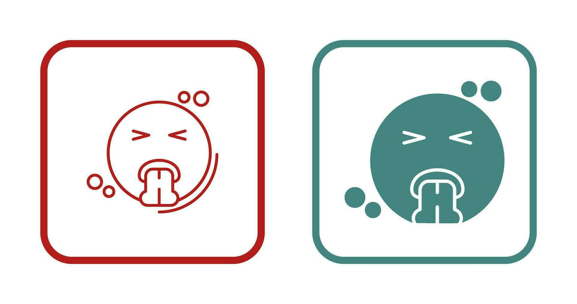 Vomit Vector Icon