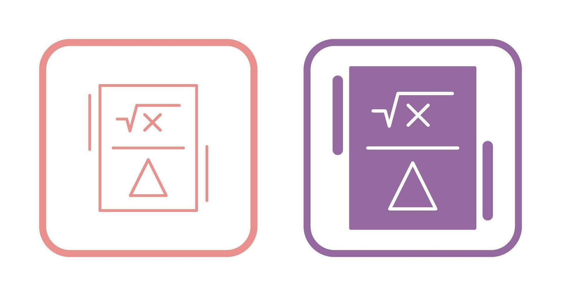 Formula Vector Icon