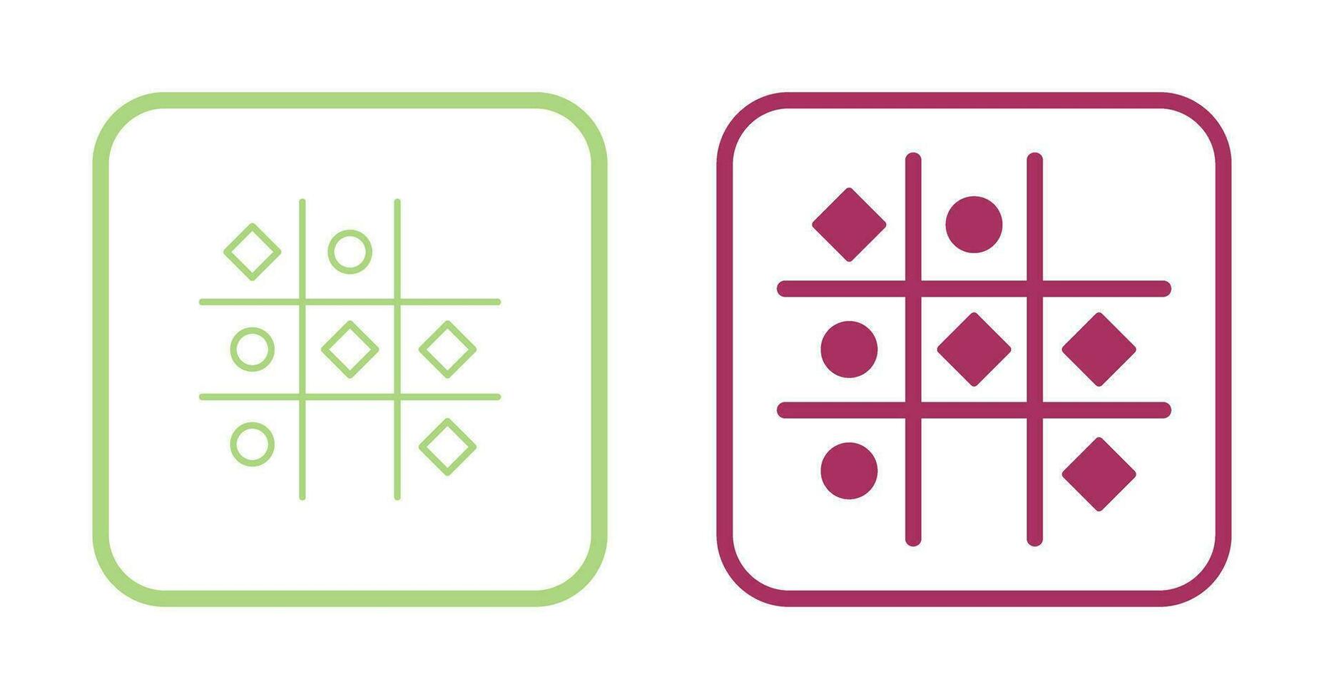 Tic Tac Toe Vector Icon