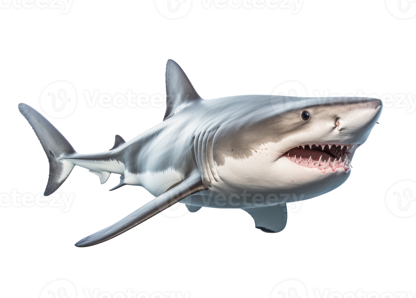 Shark isolated. Illustration png