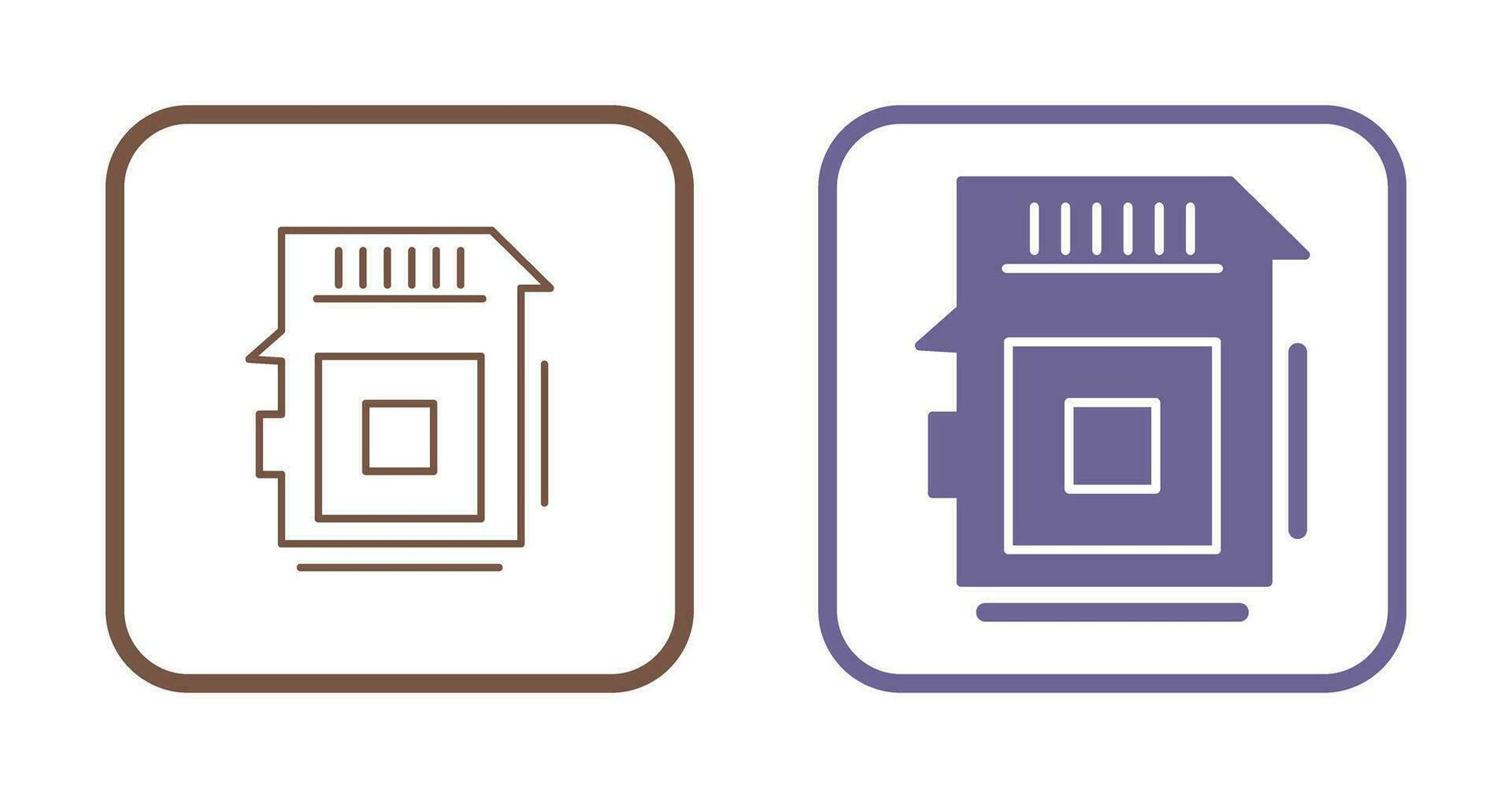 Sd Card Vector Icon
