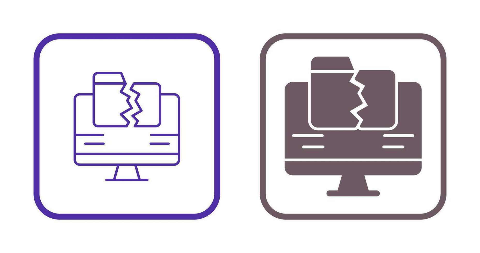 Data Loss Vector Icon