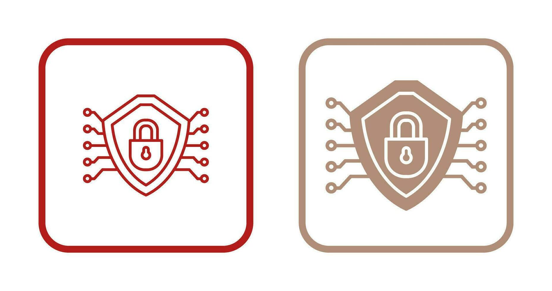 Cyber Security Vector Icon