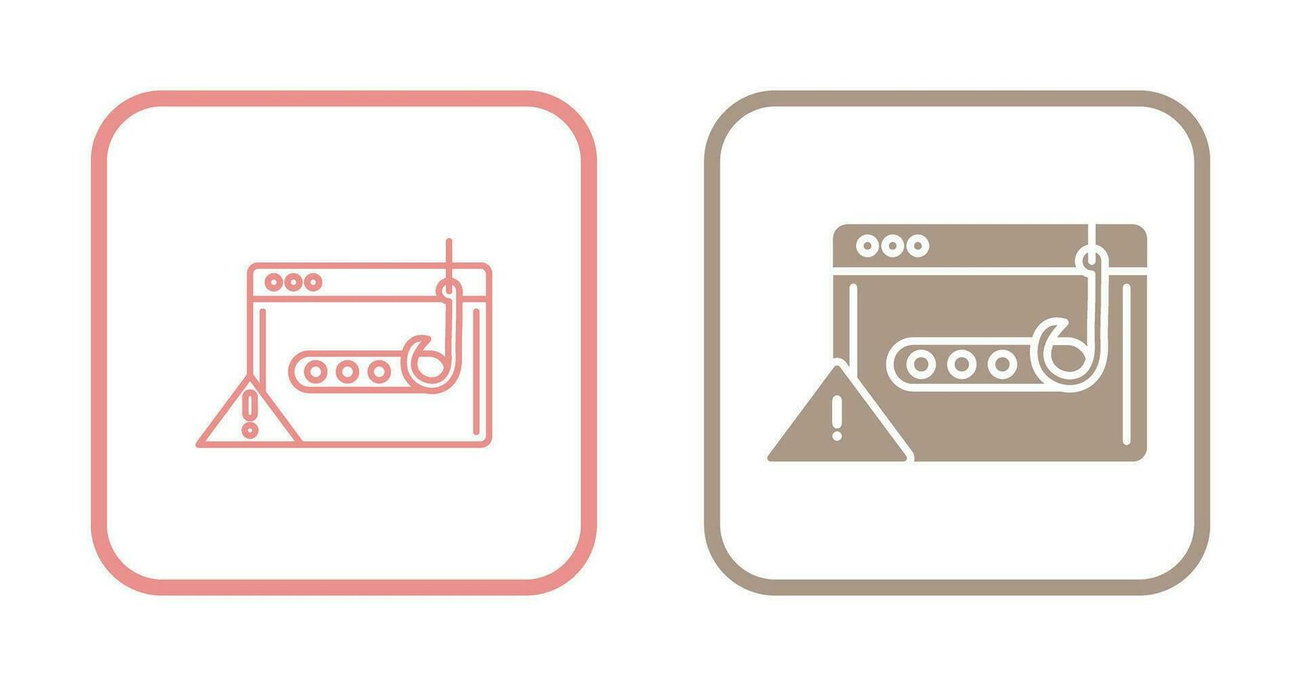 Phishing Password Vector Icon