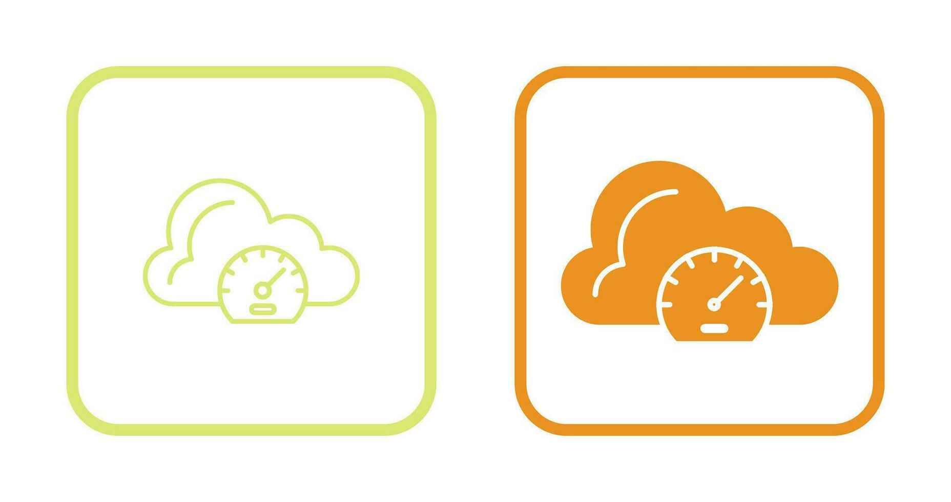 Speed Test Vector Icon