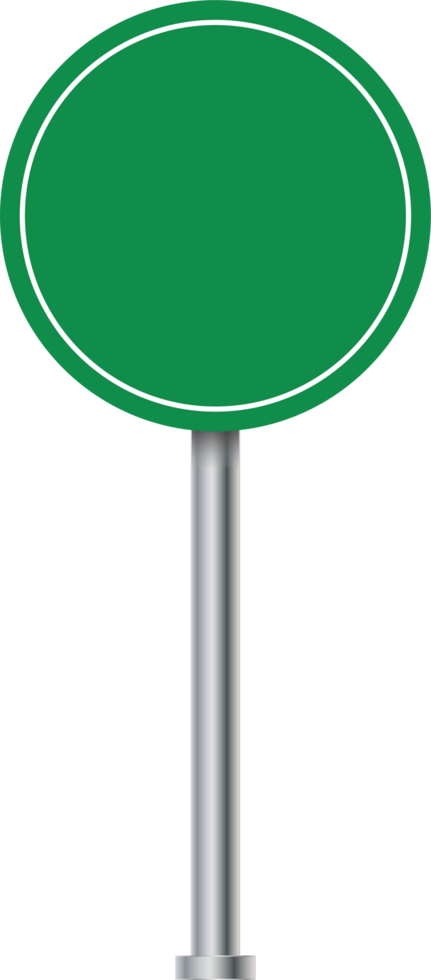 Round traffic signs. Blank road signs design. Blank advertising sign. Colorful traffic signs. png