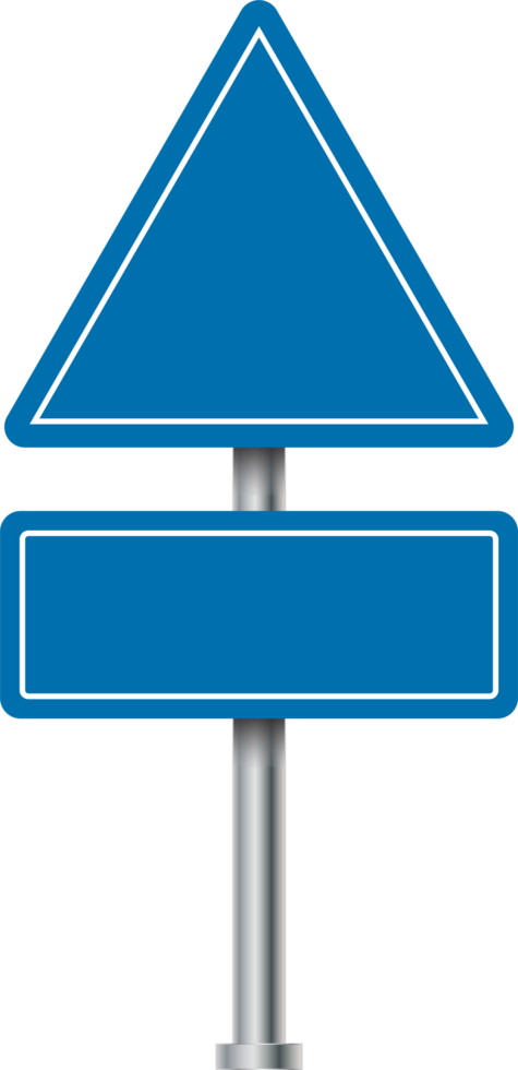 Traffic signs. Blank road signs design. Blank advertising sign. Colorful traffic signs. png