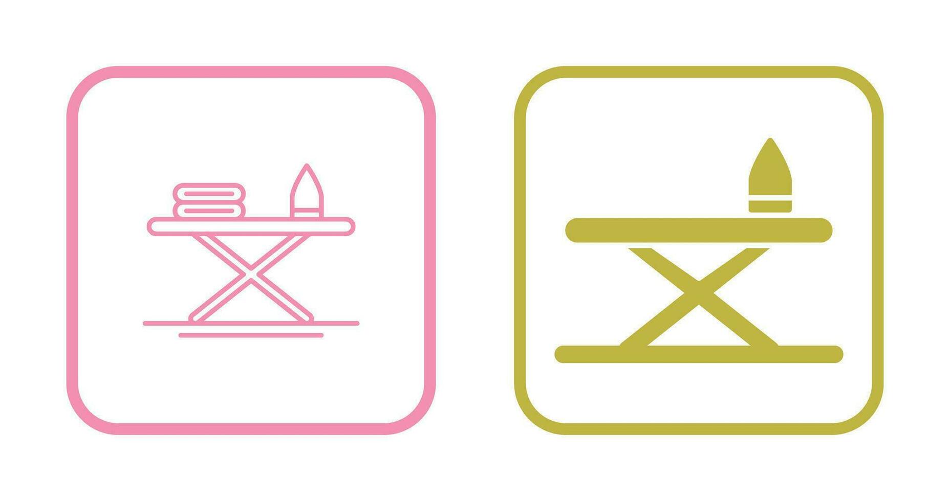 Iron Board Vector Icon