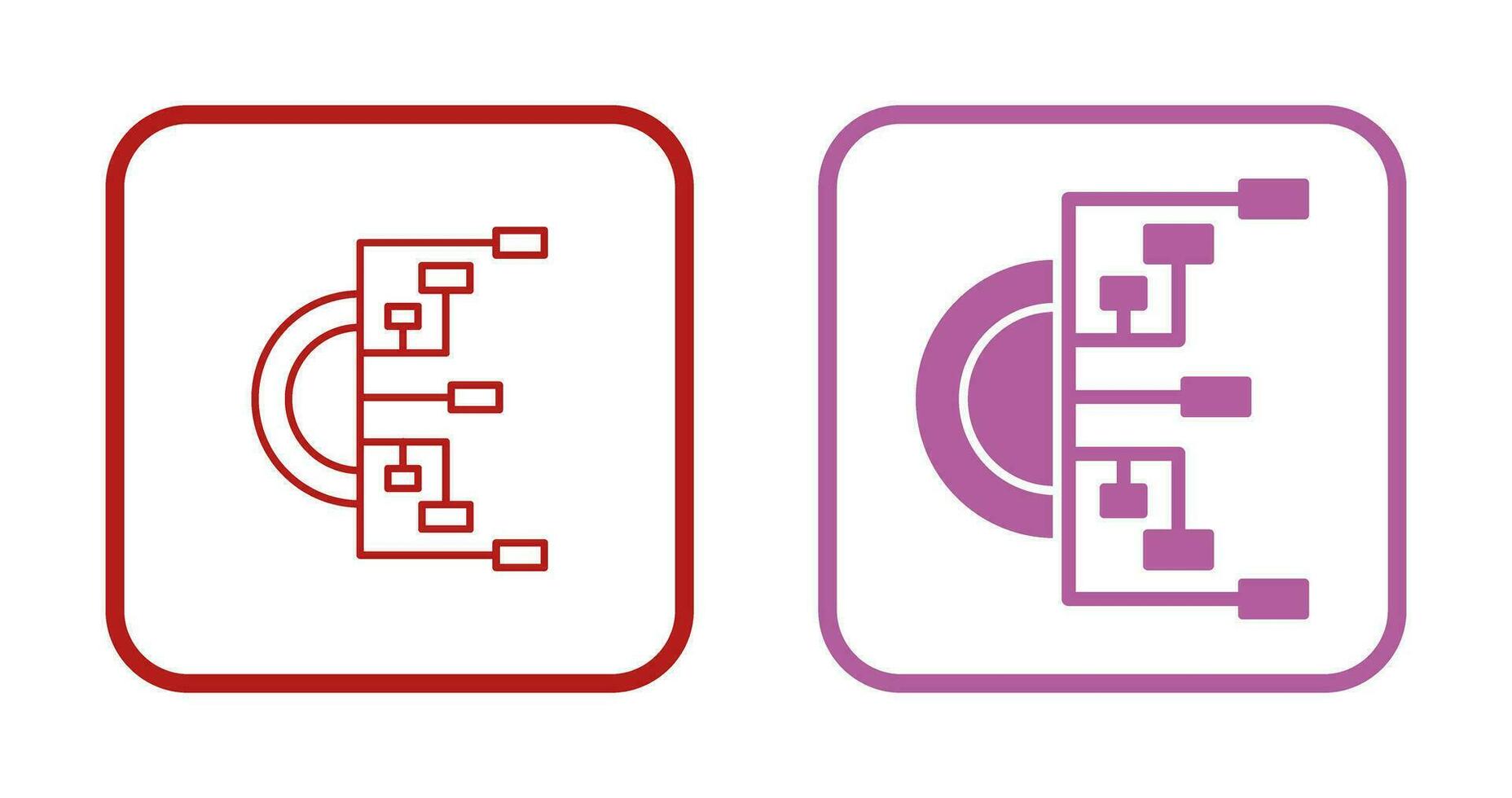 Flowchart Vector Icon