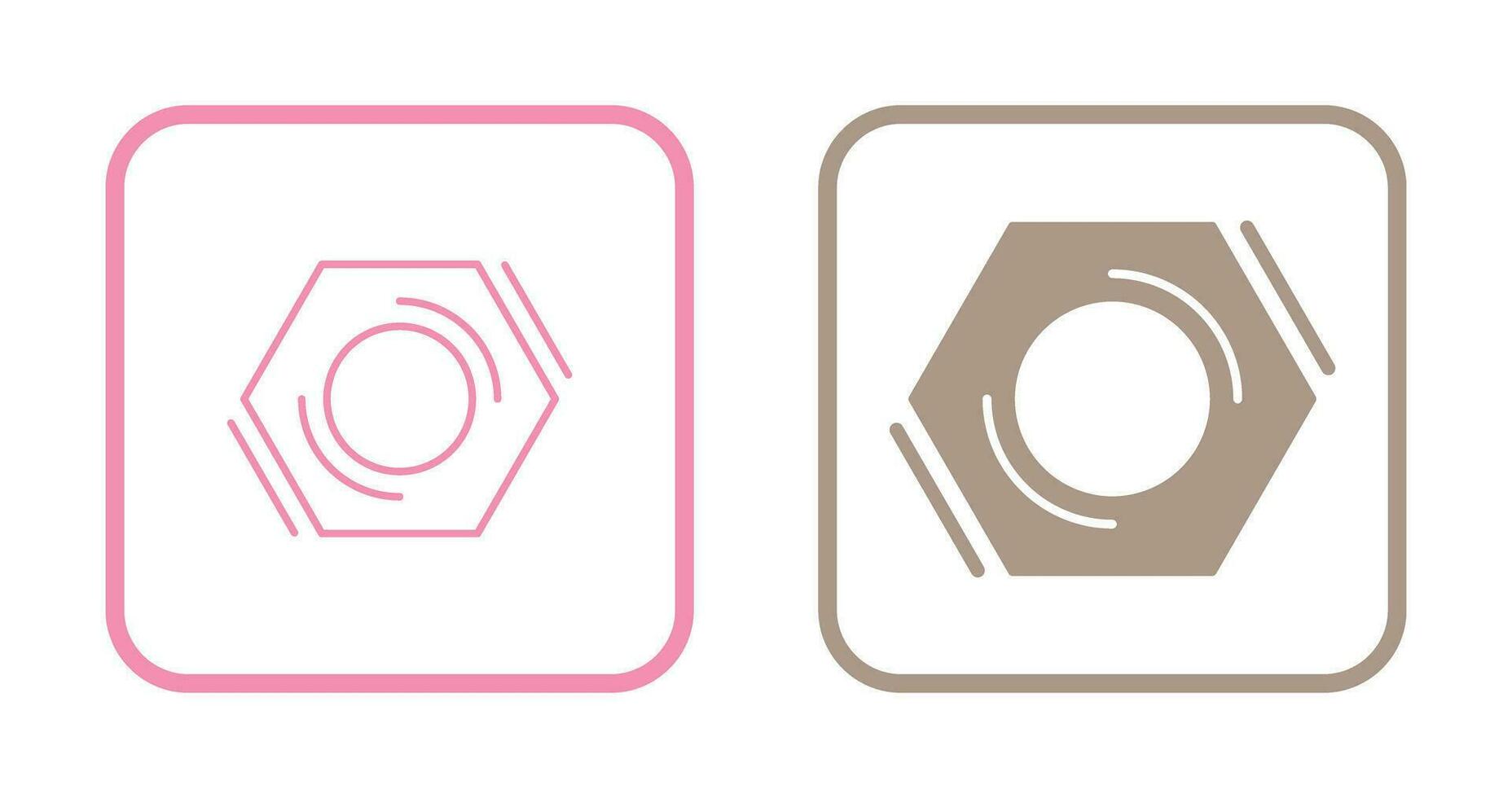 Nut Vector Icon