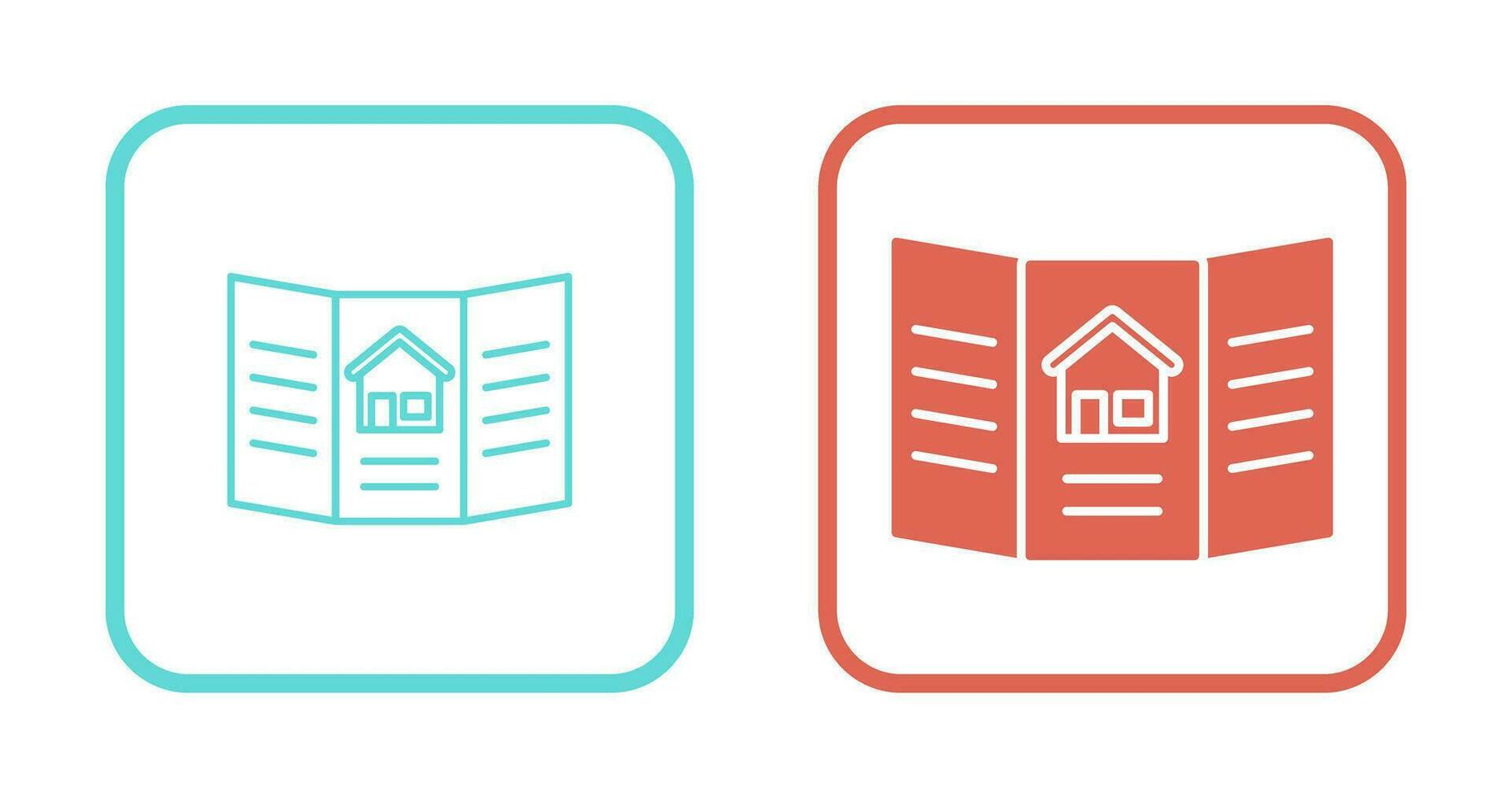Brochure Vector Icon