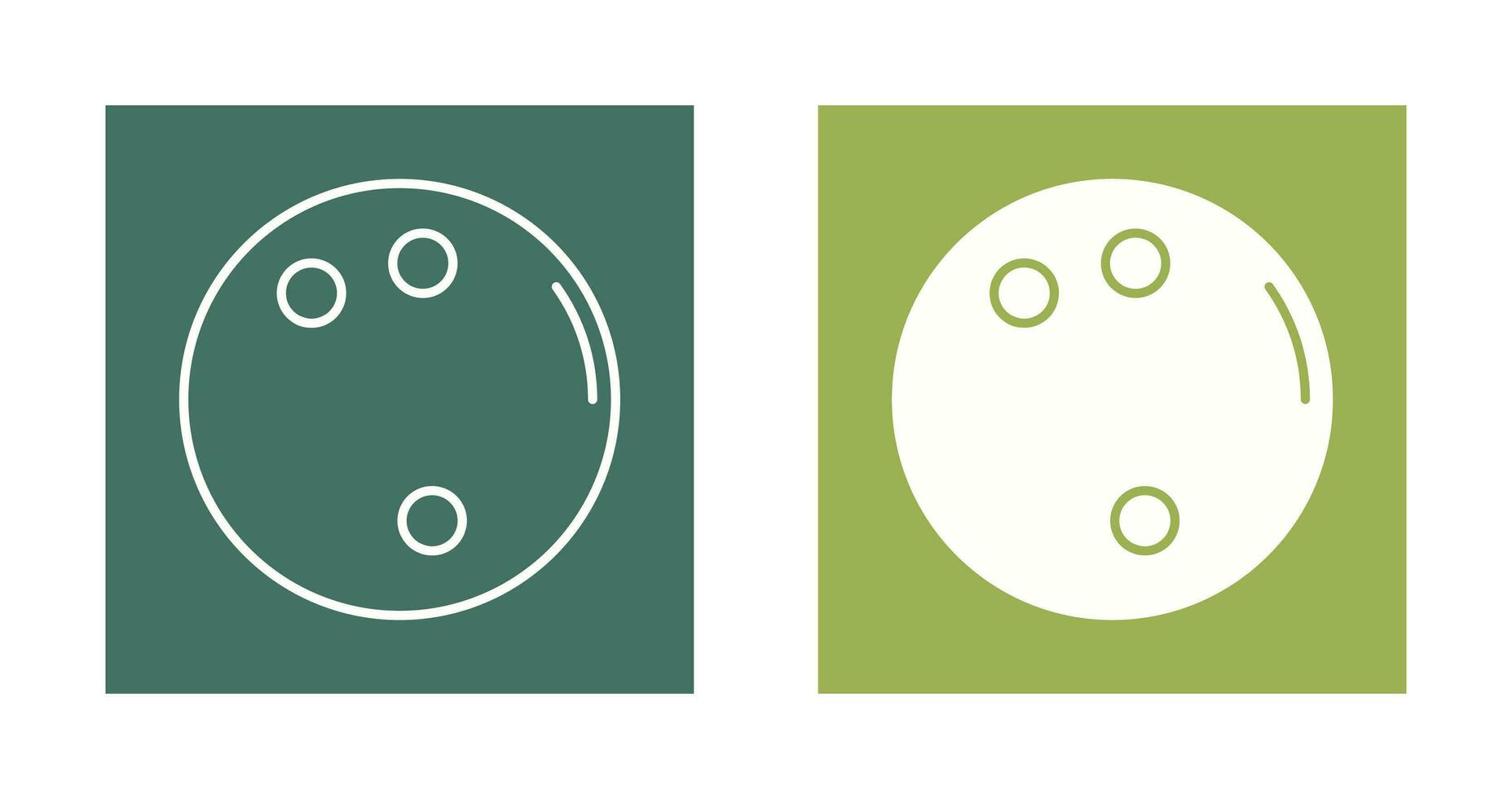 Bowling Ball Vector Icon