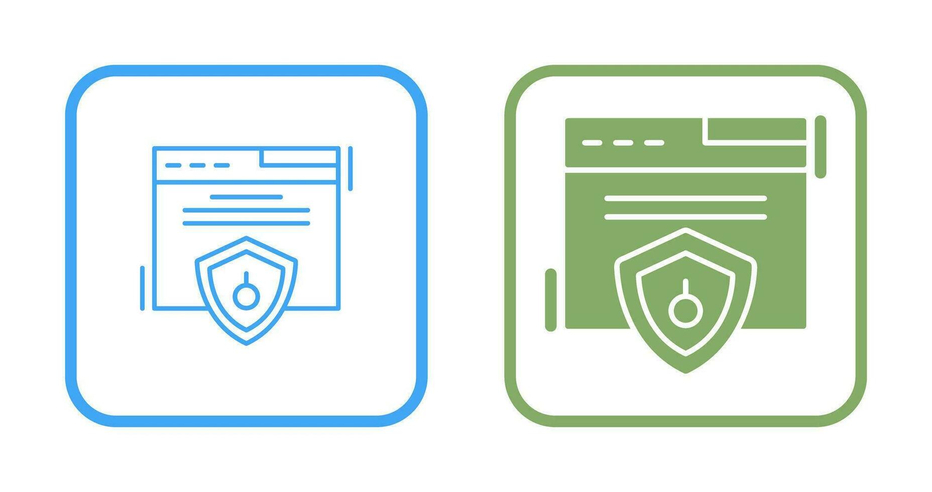 Web Security Vector Icon