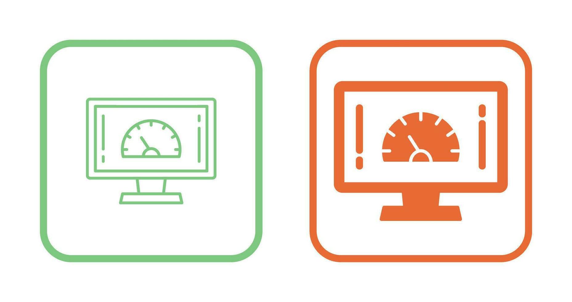 Speed Test Vector Icon