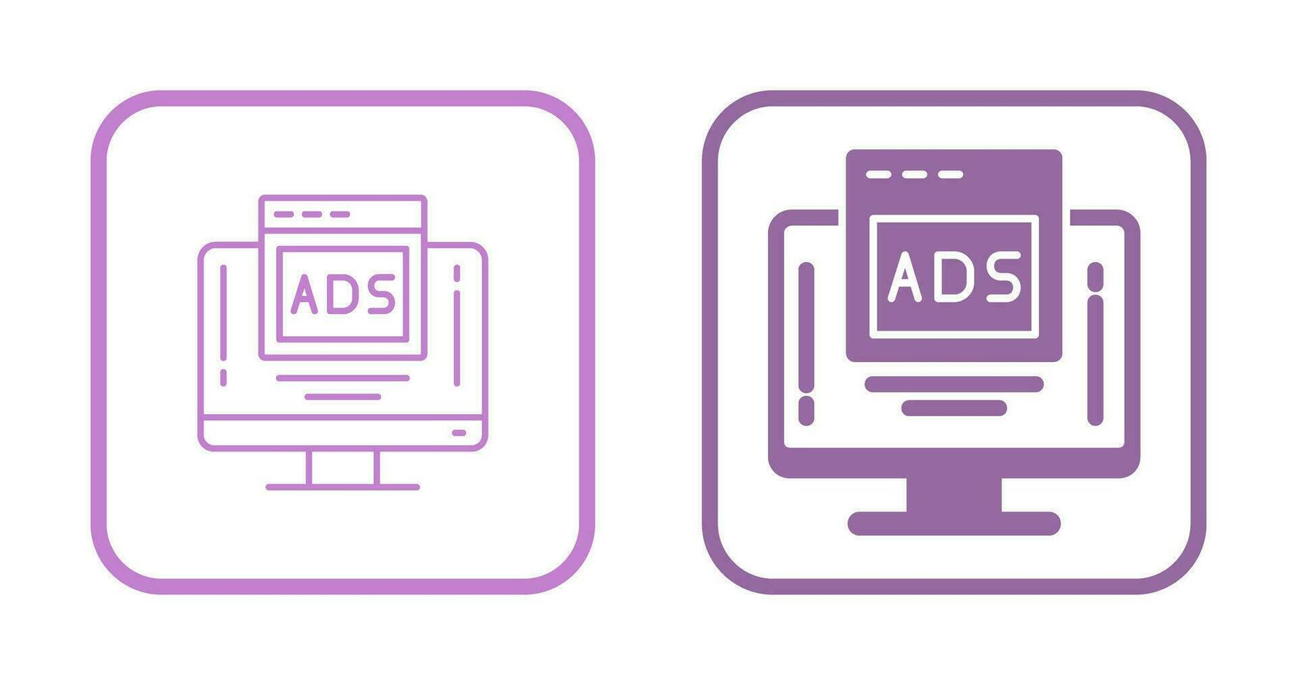 Digital Advertising Vector Icon