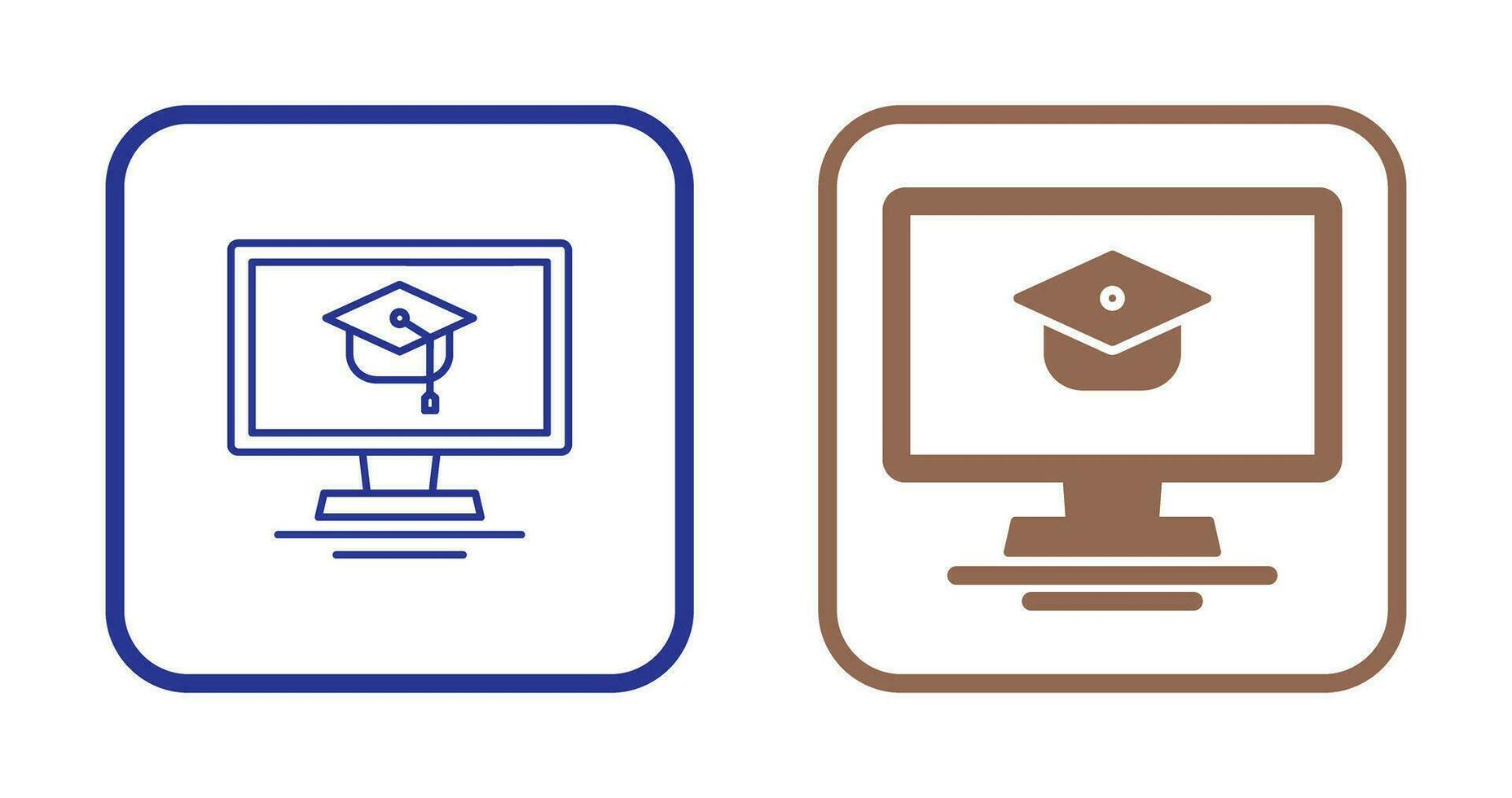 Online Course Vector Icon
