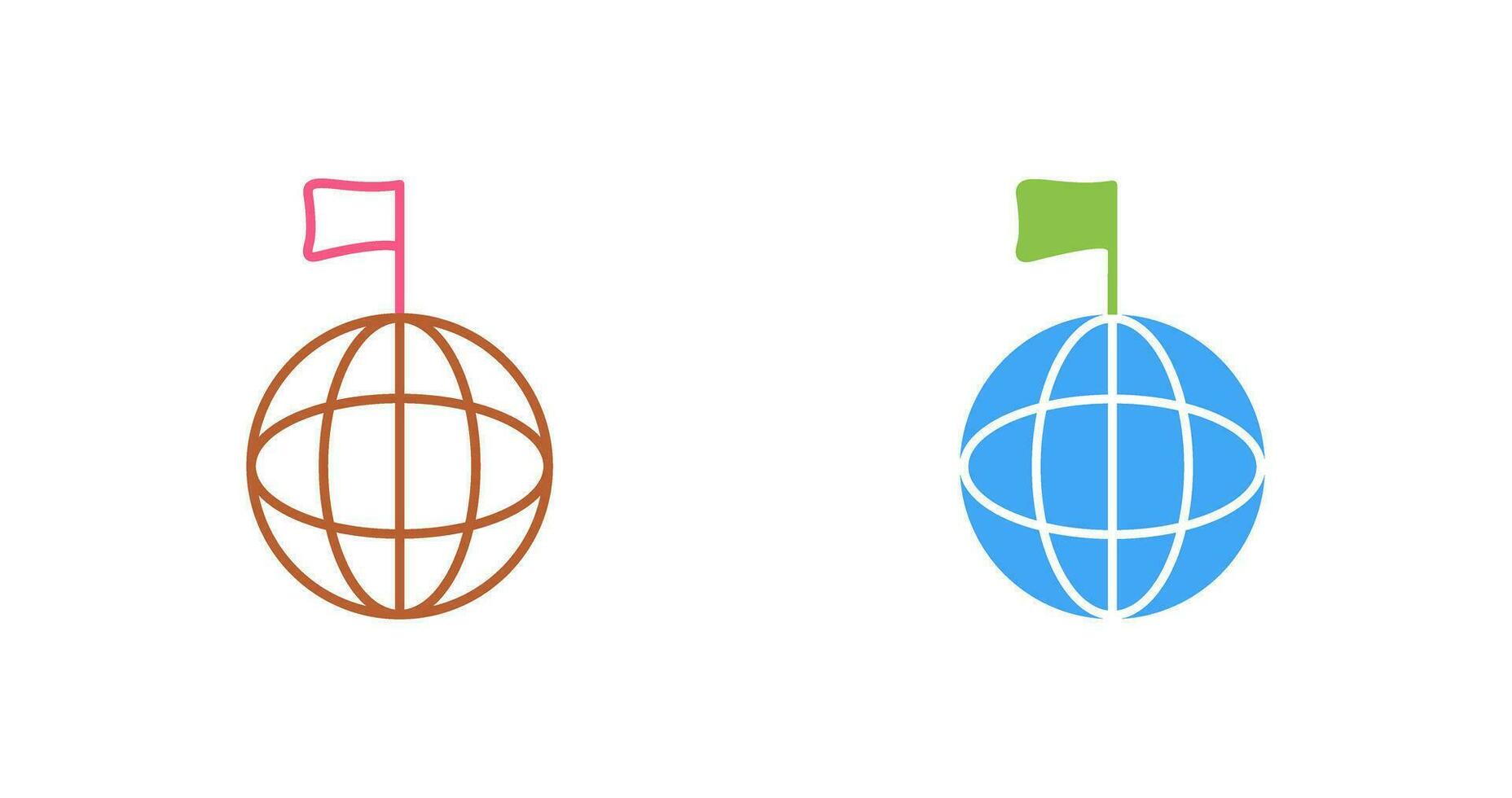 Unique Global Signals Vector Icon