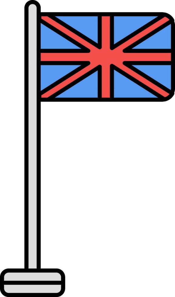 Vector Illustration Of United Kingdom.