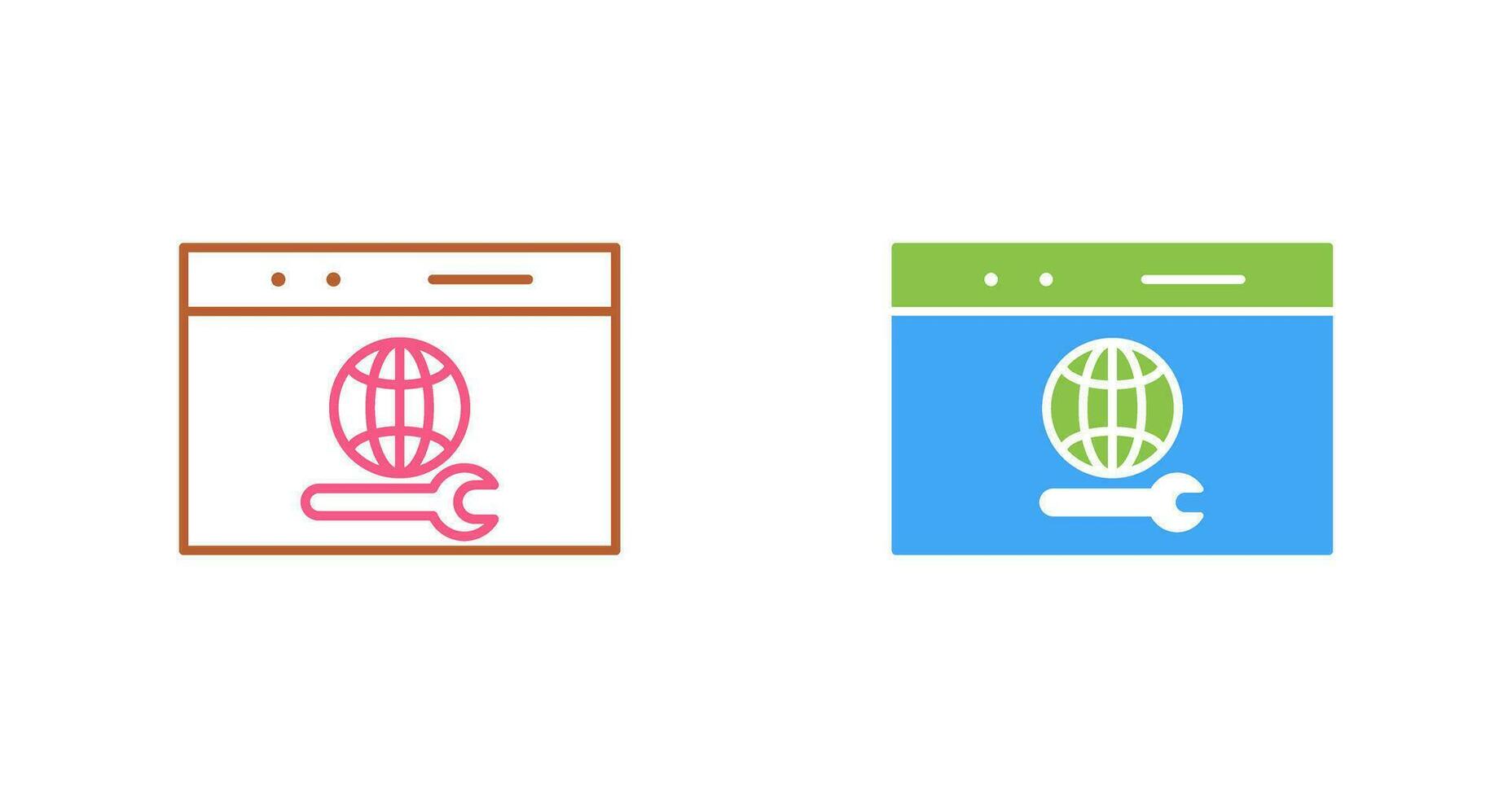 Unique Web Support Vector Icon