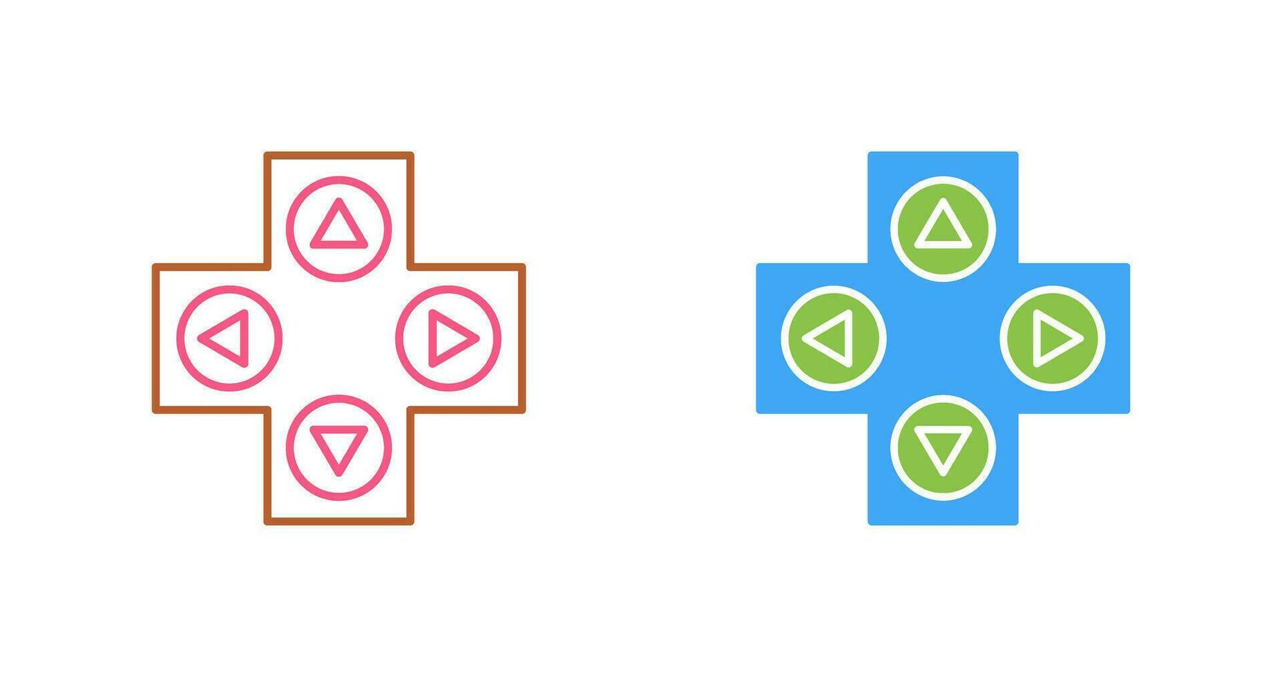 Unique Gaming Control Vector Icon