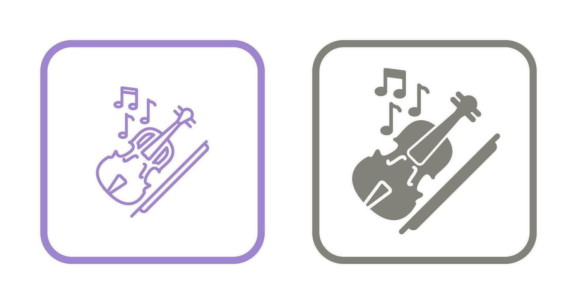 Violin Vector Icon